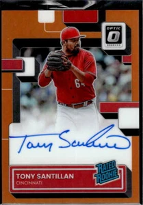 2022 Optic #RRS-TS Tony Santillan Rated Rookie Signatures Orange Prizm #/100 - Picture 1 of 2