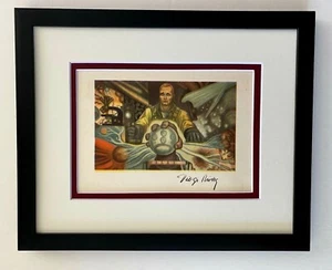 DIEGO RIVERA + ORIGINAL 1946 + SIGNED VINTAGE PRINT + IN CARDBOARD + MATTED - Picture 1 of 3