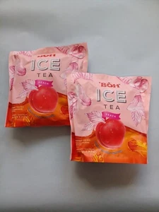 BOH ICE TEA x2 bag Peach 20pack Vitamin C Less Sugar - Picture 1 of 1