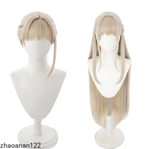 Asuma Toki Wig Game Blue Archive Cosplay Bunny Girl Hair Wigs Halloween Costume - Picture 1 of 9