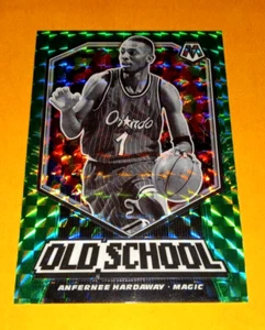 2019-20 Panini Mosaic - Old School Anfernee Hardaway #4 - Green Mosaic Prizm - Picture 1 of 2