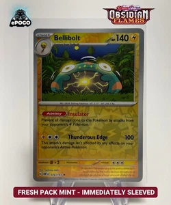 Bellibolt 078/197 Reverse Holo Pokemon TCG: Obsidian Flames MINT SHIPPED TODAY - Picture 1 of 2