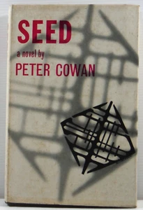 Seed life thriller fiction hardcover by Peter Cowan 1966 Vintage book Australian - Imagen 1 de 16