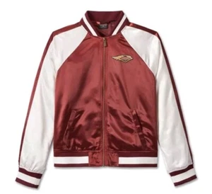 NWT Women Harley-Davidson Bomber Jacket 120th Anniversary Motorcycle HD Size-M - Picture 1 of 15