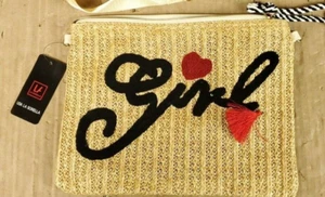 La Sorella Brown Rope Girl Cross Body W/ Wristlet Purse 11.5 x 8 inches NWT - Bild 1 von 5