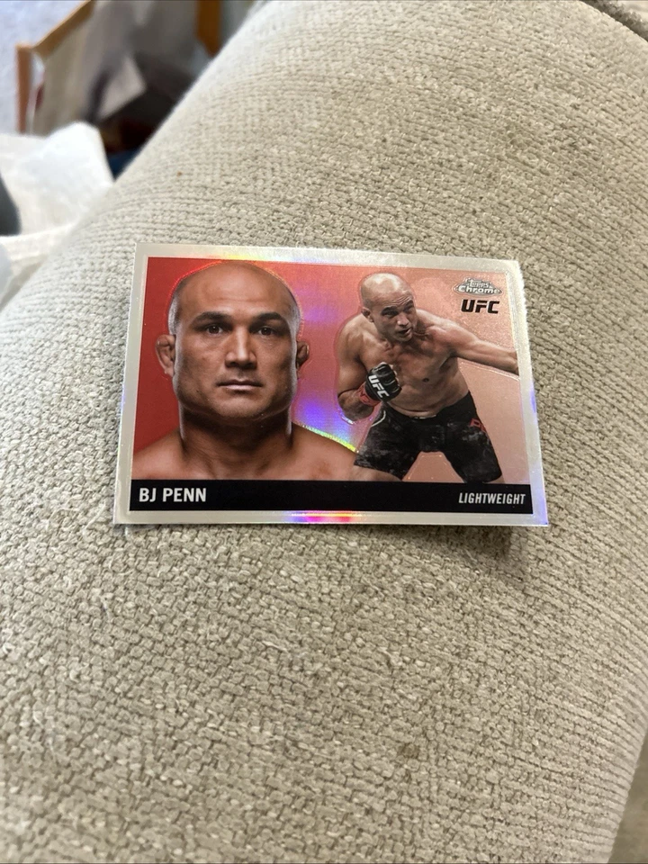 2035 Topps Chrome UFC BJ Penn 1955 Retro Insert Refractor 55T-4 - Image 1 of 1