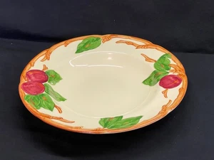 Tazón de postre sopa de borde plano de manzana franciscana vintage ~ 8 1/2" - Imagen 1 de 6
