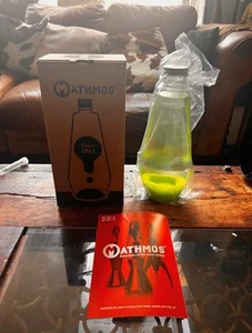 New - Mathmos Astro Bottle clear Liquid & Green Lava (Bottle Only) Can Ship. - Picture 1 of 1