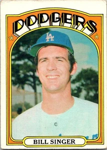 Bill Singer 1972 Topps #25 Los Angeles Dodgers - Picture 1 of 2