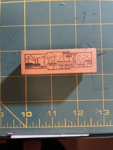 VINTAGE Fabrik Puffing Rauch Elfenbeinküste Post Handelsposten Stempel NEU - Bild 1 von 3