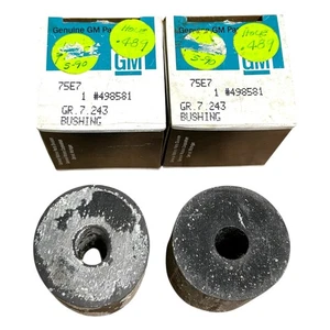 NEW ORIG GM 70 81 CAMARO FIREBIRD REAR SWAY BAR BUSHINGS .489" SET OF 2 # 498581 - Picture 1 of 5