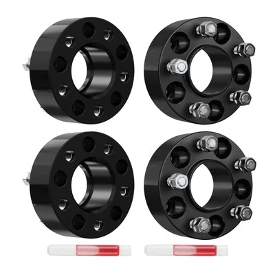 4Pc 2" 5x4.5 Hub Centric Wheel Spacers 1/2"x20 For 1987-2006 Jeep Wrangler YJ TJ - Image 1 of 4
