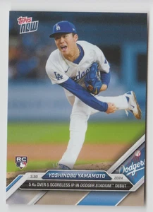 2024 Topps Now YOSHINOBU YAMAMOTO #24 - RC - Los Angeles DODGERS #9016 - Bild 1 von 1