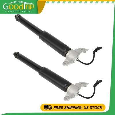 Rear 2pc Fits Cadillac XTS Vsport 3.6L 2014-2019 Air Electronic Shocks Absorbers - Image 1 of 4