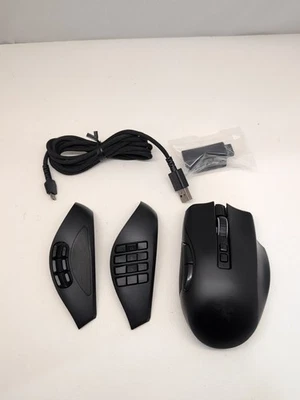 Razer Naga Pro (RZ01-03420100-R3U1) Wireless MMO Gaming Mouse Tested Works #147 - Image 1 of 4