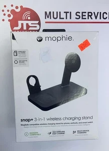 3-in-1 Wireless Charging Stand – Fast Dock for Phone / Watch / Earbuds - Picture 1 of 2
