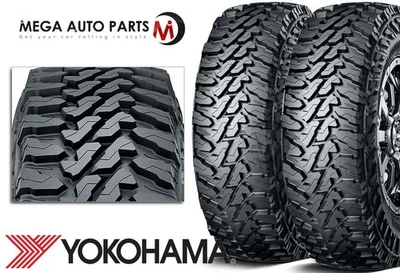 2 Yokohama Geolandar M/T G003 285/75R18 129/126Q Off-Road Load E Mud Tire 10 PLY - Image 1 of 4
