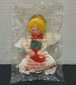 Vintage 1970’s Russ Bernie Angel Ornament Sealed NOS Taiwan  - Bild 1 von 3