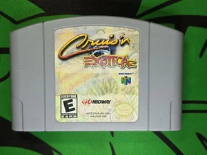 Cruis'n Exotica (Nintendo,64) Authentic, Tested & Working! Polished Pins! - Picture 1 of 3
