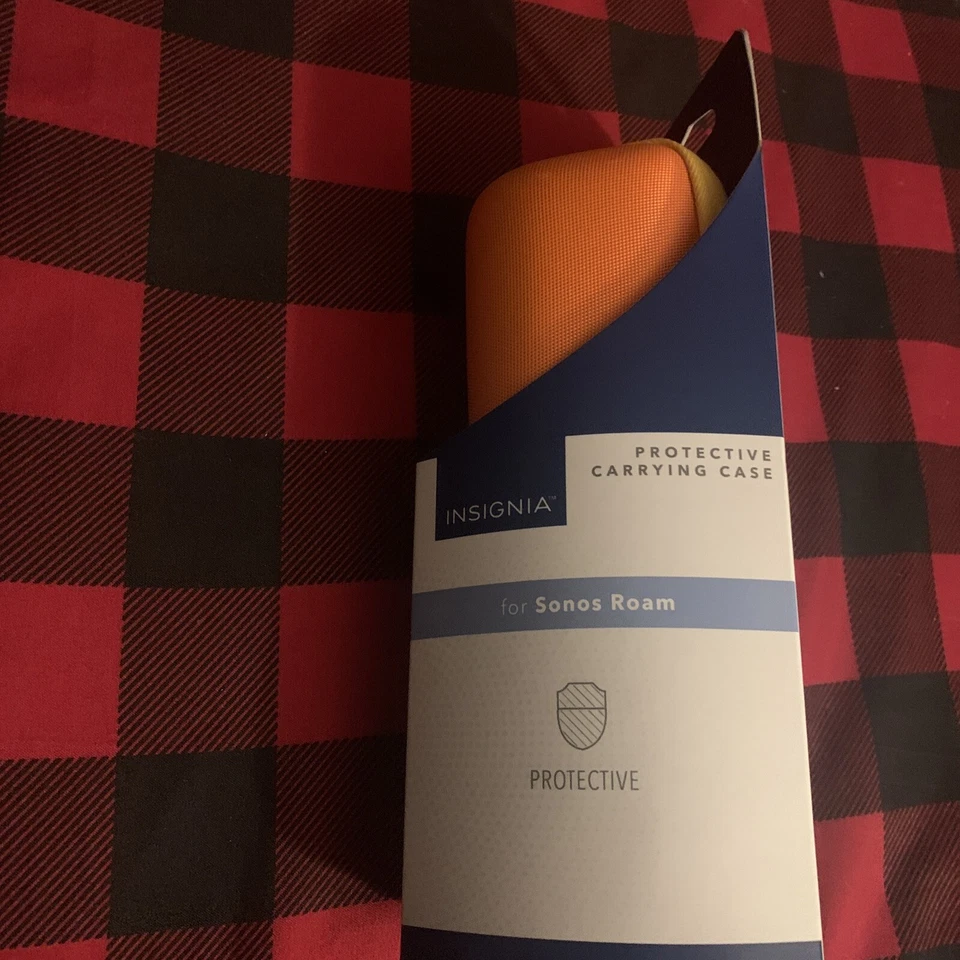 Insignia - Estuche de transporte para altavoz portátil Sonos Roam - Naranja Foto 1 de 1