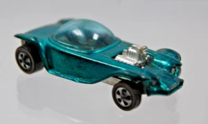 Beatnik Bandit 1967 Hot Wheels Redline - Aqua excelente estado base HK - Imagen 1 de 7