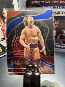 ROWDY RODDY PIPER: 2024 Panini Select WWEš„RED BLUE RINGSIDEš„#231 SP Legends - Picture 1 of 4