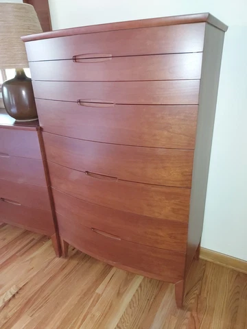 Mobican Mid-Century High Chest *GORGEOUS* 2 Available + Other Matching Pcs! Cover