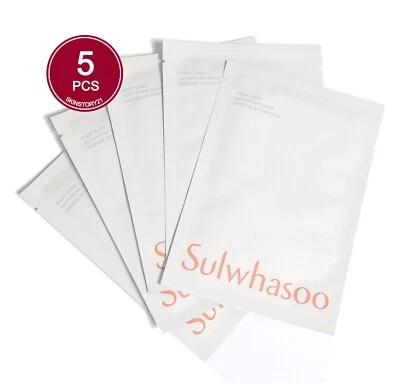 Sulwhasoo First Care Activating Mask 25g x 5sheets (No Box) - Image 1 of 4