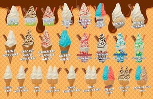 Whippy Ice Cream Van Fenster Display Aufkleber 4 - Anhänger Cafe Vinyl Schild Aufkleber - Bild 1 von 8