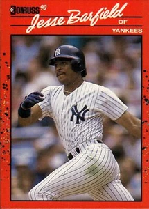 1990 Donruss #74 Jesse Barfield - Picture 1 of 2