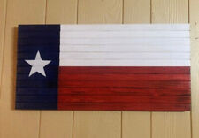 Wood American Flag, Old Glory, Primitive Texas American Flag, Rustic Wood Flag
