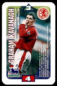Subbuteo - Squads (96/97) Graham Kavanagh - Middlesbrough