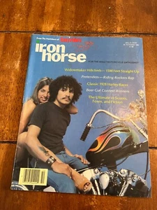 IRON HORSE EASY RIDER MAGAZINE OCTOBER 1980 - Picture 1 of 1