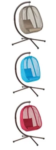 Flowerhouse Hanging Swining Egg Chair - Bark/ Light Blue/ Red/ Blue - Picture 1 of 10