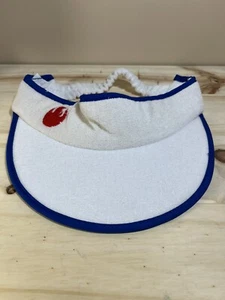 WORLD'S FAIR Knoxville Tennessee 1982 White/Blue Visor Vintage Rare Retro NOS - Picture 1 of 7