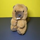 Vintage Toys R Us Plush Beaver Brown Stuffed Animal 1992 Geoffrey Lovey Toy 7”