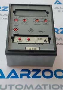 GE RMS7 800A Low Voltage AC Power Breaker TRIP UNIT GE 10055957G1 800A USED - Picture 1 of 7