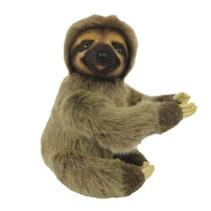 Hansa Bradipo Mobile Orso d'Argento Realistico Animale Morbido Peluche Peluche ( - Picture 1 of 1