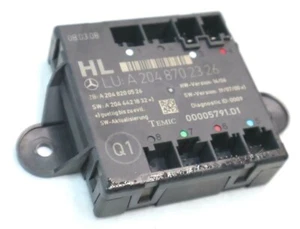 08-14 Mercedes W204 C300 C350 Rear Left Driver Side Door Control Module Unit OEM - Picture 1 of 6
