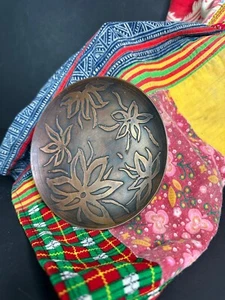Old Chilean Hand Made Copper Bowl Plate - Picture 1 of 6