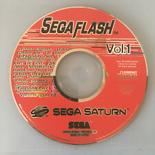 Sega Saturn Demo Disc SEGA Flash Vol. 1 1996 PAL - CD DISC ONLY