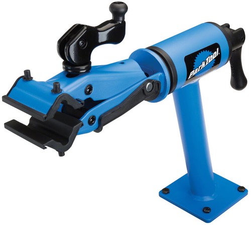 Soporte de montaje de banco mecánico para el hogar Park Tool PCS-12.2, con abrazadera ajustable-
