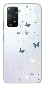 Coque en silicone imprimée compatible Xiaomi Redmi Note 11 Pro Plus 5G Butterfly - Picture 1 of 3