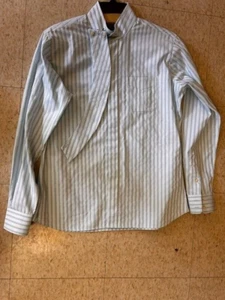 RATCATCHER SHIRT Long Sleeve *Sz Ladies 40 *ESSEX Classics *New Blue Stiped - Picture 1 of 3