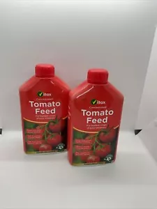 2x Vitax Tomato Feed 1L High Potash Concentrated Fertiliser Tomato Feed - Picture 1 of 3