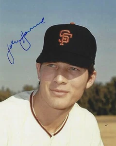 Signed 8x10 JOHN HARRELL San Francisco Giants Autographed Photo -COA - Picture 1 of 1