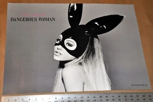 Ariana GRANDE Orig. 2016 Japan Gefährliche Frau Promo-POSTER ~ 17” x 24” SingleSd - Bild 1 von 10
