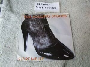 the rolling stones start me up 7" vinyl single