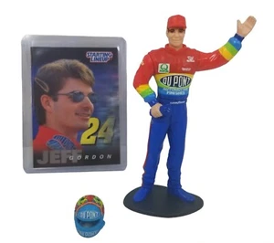 1997 Startaufstellung Jeff Gordon Nascar lose Figur & Karte Dupont Racing - Bild 1 von 8