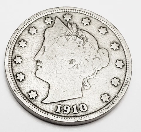 1910 P LIBERTY HEAD "V" NICKEL  SDS  **FREE SHIPPING** Cover